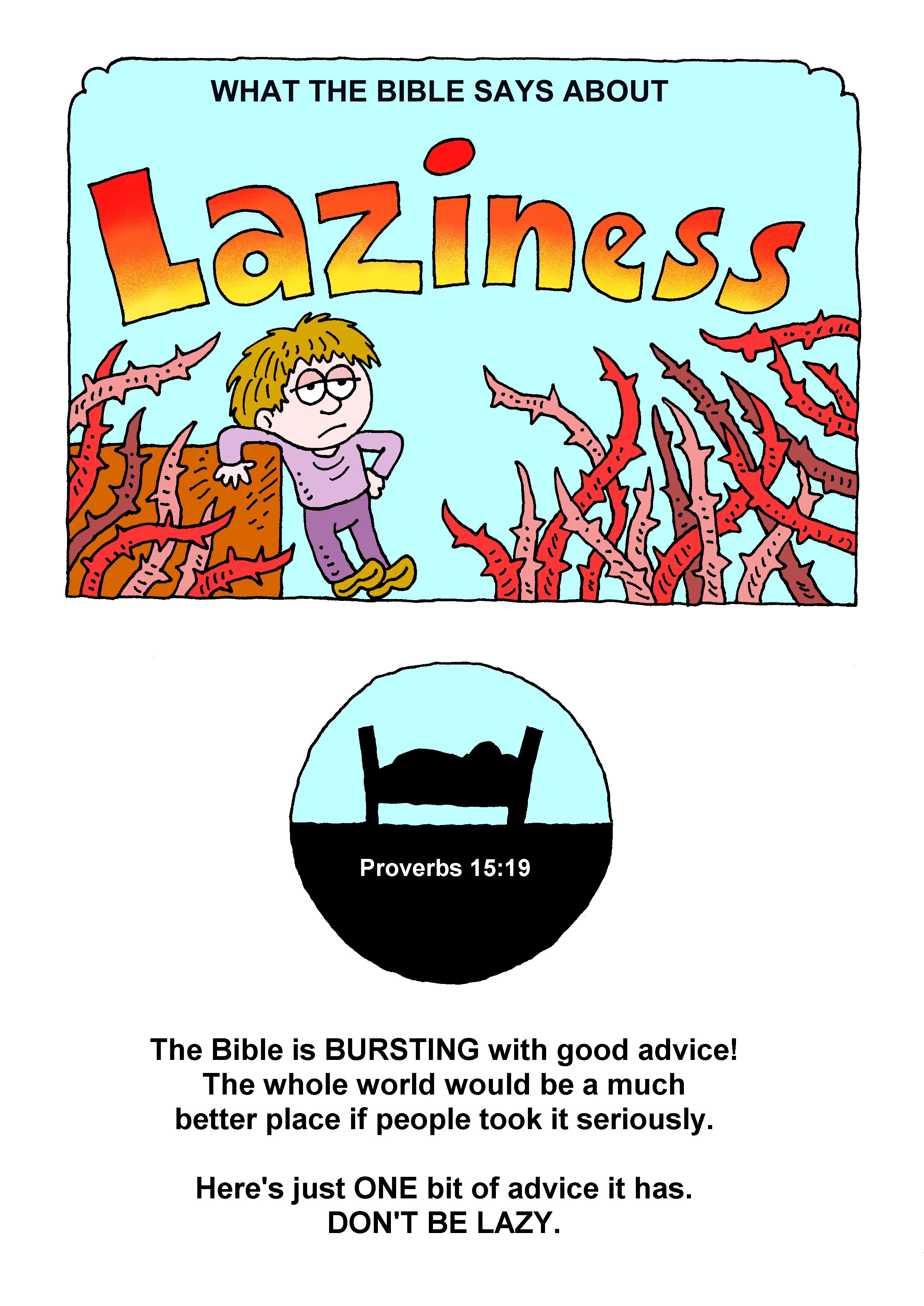 Bible Laziness Richard Gunther Free Christian Resources