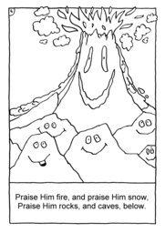 07_Colouring_Praise: Art and craft; Art and craft book; Bible story; BW; Coloring; Colouring; Line Art