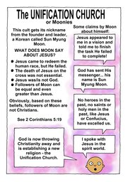 08_Cults: Bible topics; Colour; Cults