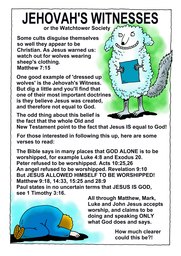 13_Cults: Bible topics; Colour; Cults