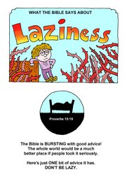 01_Laziness: Bible story
