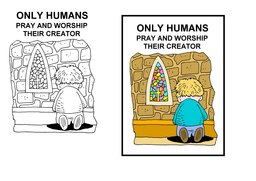137_Evolution_Cartoons: Cartoons; Colour; Creation