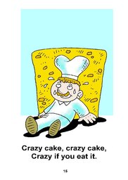 15_Crazy_Cake: Alphabet; Colour; Reading books