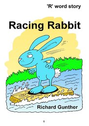 01_Racing_Rabbit: Alphabet; Animals; Colour; Reading books