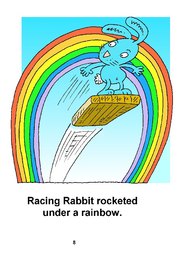 08_Racing_Rabbit: Alphabet; Animals; Colour; Reading books