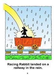 09_Racing_Rabbit: Alphabet; Animals; Colour; Reading books