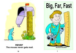 01_Big_Far_Fast_Words: Action words; Colour; Verbs