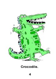 04_Hen_Crocodile: Animals; Colour; Grammar; Reading books