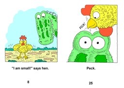 37_Hen_Crocodile: Animals; Colour; Grammar; Reading books