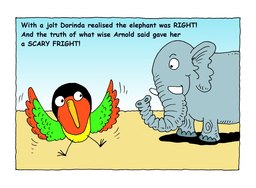 26_Arnold_Elephant: Bible story; Colour; Story